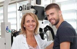 Gerard Piqué a intervievat-o pe mama sa, specialist în leziuni ale creierului la cel mai renumit Institut din Barcelona