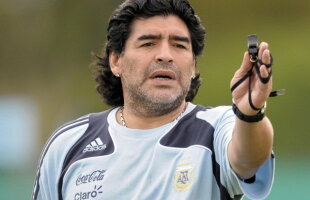 Lui Maradona îi lipseşte Messi: "M-am săturat să antrenez studenţi şi poliţişti" :)