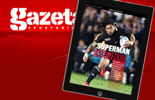 Exclusiv pe iPad. Interviu cu Superman campion mondial. El este marea forţă All Blacks!