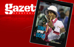 Exclusiv pe iPad şi în ziar. Ronaldinho îşi face tunel spre discotecă!