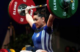 Roxana Cocoş a obţinut medalia de bronz la aruncat, la Mondialul de haltere de la Paris