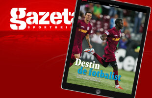 Exclusiv pe iPad şi în ziar! Sougou, destin de fotbalist. Un superinterviu cu noul star al CFR-ului!