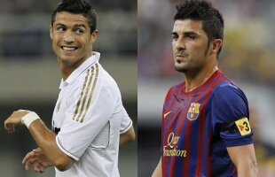 Presa iberică intră la duel » "Barça l-a scos la vînzare pe Villa!" vs. "Cristiano se gîndeşte să plece de la Real!"