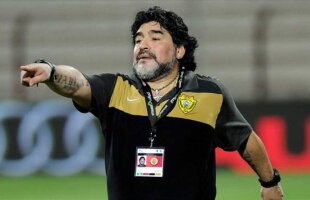 Cearta cu Olăroiu i-a adus lui Maradona o suspendare de 3 etape!