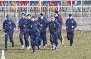 FOTO » Steaua s-a reunit la Mogoşoaia. Latovlevici şi Bicfalvi au fost şi ei la antrenament