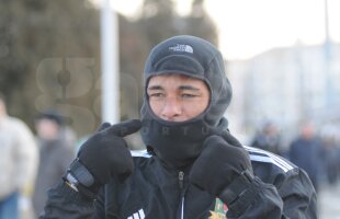 FOTO Wesley s-a reacomodat cu frigul la primul antrenament cu FC Vaslui