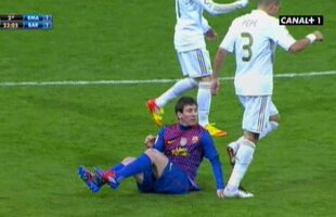 De ce nu a fost suspendat Pepe? Explicaţia halucinantă a unui oficial: ”Pentru că nu i-a retezat degetele lui Messi” :O