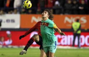 Puyol nu mai e talisman» Eşec după 57 de partide