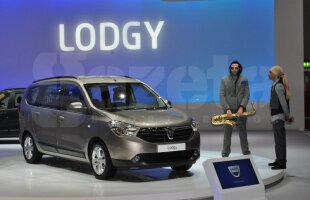 FOTO Ea este Dacia Lodgy! » Primele imagini de la prezentarea oficială de la Geneva