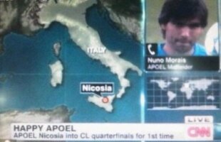 Ciprioţii sicilieni » Pentru CNN, Apoel Nicosia e din Italia :D