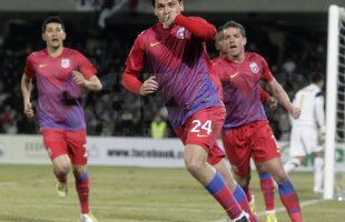 FOTO & VIDEO » Rusescu aduce a doua victorie pentru Steaua, care e la 6 puncte în spatele lui Dinamo