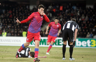 Steaua s-a impus la Cluj, cu un gol venit după o greşeală impardonabilă a lui Szukala » Cremă de zahăr ars