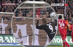 VIDEO Fair-play nemţesc! A cerut arbitrului să-i anuleze golul pe care-l marcase cu mîna