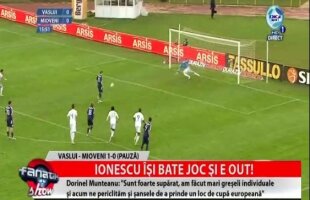 Claudiu Ionescu a căzut de pe "scăriţă" :D A executat penibil un penalty şi a fost scos imediat de pe teren