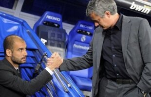 Mourinho iar ironic: ”Guardiola e un tip inteligent, ştie cum cîştigă atîtea meciuri”