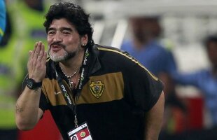 Olăroiu poate scăpa de Maradona: ”Plec dacă nu îmi sînt respectate cererile”