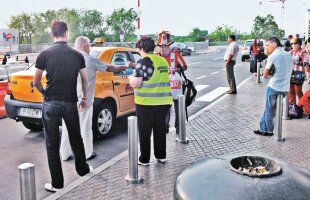 Tocmeala de la aeroport » Spaniolii nu s-au înghesuit la taxiuri