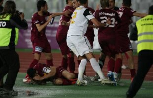 ”U” Cluj sancţionată pentru incidentele din derbyul cu CFR