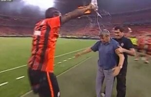 VIDEO Lucescu s-a înfuriat pe jucătorii săi pentru ”duşul de titlu” :S