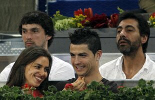 FOTO » Alarmă falsă! Ronaldo nu s-a despărţit de Irina. Campionii de la Real Madrid au mers cu iubitele la tenis