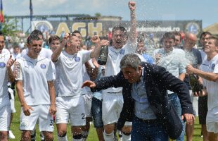 VIDEO Bucurie anti-granzi » "Copiii" lui Hagi au sărbătorit promovarea cu scandări împotriva Stelei şi a lui Dinamo