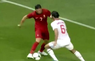 VIDEO Cum l-a umilit Cristiano Ronaldo pe Hamit Altintop