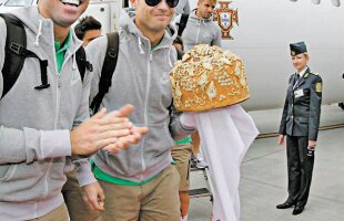 Ronaldo ca Băsescu » Portughezii au zburat cu un avion al companiei româneşti Romavia