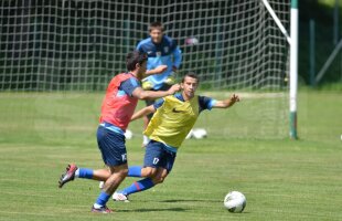 FOTO Georgievski contra Tănase » Macedoneanul s-a mişcat bine la primul antrenament cu Steaua