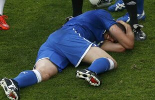 Squadra Azzurra ghinionistă » Italia a rămas în zece după accidentarea lui Motta