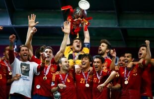 VIDEO Reina Roja » Spania e din nou regina Europei după 4-0 cu Italia