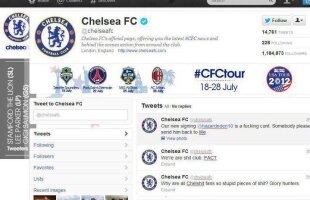 Contul de twitter al celor de la Chelsea a fost spart! Ce mesaje au postat hackerii :D