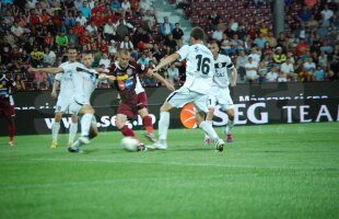 FOTO şi VIDEO CFR Cluj - Gaz Metan Mediaş 1-1 » Ando are probleme. Campionii fac primul pas greşit în noul sezon