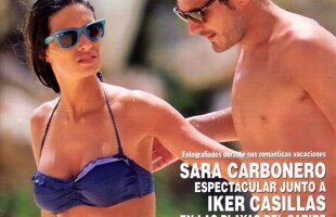 Nu e de mirare că Iker Casillas e topit după ea! Sara Carbonero e supersexy pe plajă, în Caraibe