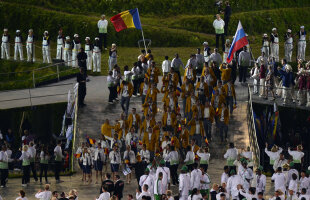 "Olimpicii" care au defilat pe stadion au văzut doar finalul ceremoniei de la Londra: "Ne-am distrat"