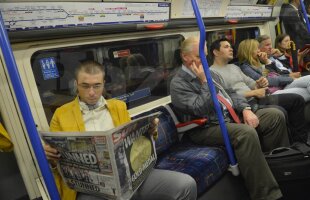 Un drum în metroul londonez cu Alin Moldoveanu, primul nostru campion olimpic în Marea Britanie » Prin metrou către banca de la piept