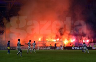 Infern în "Arena Lupilor"! » Coregrafie de excepţie la derby-ul dintre Petrolul şi Rapid