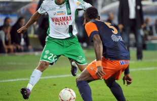 VIDEO Bănel do Brasil » Nicoliţă, driblinguri în cascadă în St. Etienne - Montpellier 1-1