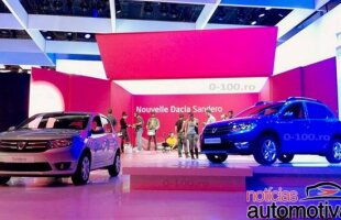 FOTO » Aşa arată noua Dacia Sandero Stepway! Primele imagini surprinse la Salonul Auto de la Paris