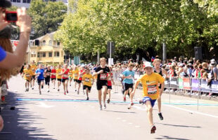 Triatlon pentru copii în Herăstrău