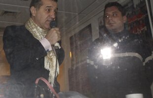 Gigi Becali a luat o decizie fără precedent pentru meciul cu CFR! I-a luat microfonul lui Safta