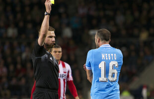 Profu' cel dur e fără greşeală » Alexandru Tudor a dat 10 galbene la PSV - Napoli 3-0. Toate corecte!