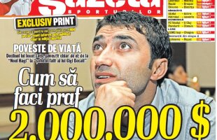 Cum să faci praf 2 milioane de euro » Falimentul lui Ionuţ Luţu, povestit chiar de el în Gazeta de azi!