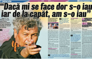 Citeşte doar în ediţia tipărită a Gazetei de azi » Materiale speciale cu Mircea Lucescu: "Dacă mi se face dor s-o iau iar de la capăt, am s-o iau!"