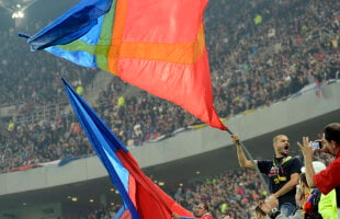 FOTO Infernul cu mult roşu » Steliştii şi dinamoviştii au creat o atmosferă fantastică la Derby