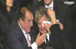 VIDEO Rod Stewart a plîns de fericire după ce Celtic a învins Barcelona