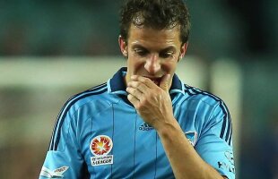 Del Piero e ultimul în Australia şi a marcat mai puţin decît fostul atacant al Craiovei, McBreen