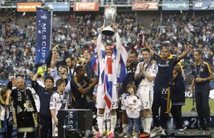 Final de Hollywood » Beckham s-a despărţit de LA Galaxy cu titlul de campion: 3-1 cu Houston în finala MLS