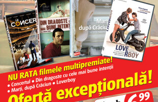 Nu rata 4 filme româneşti multipremiate! MÎINE, împreună cu Gazeta Sporturilor!