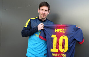 FOTO Gest superb al cîştigătorului Balonului de Aur » Cadoul lui Messi pentru Muller