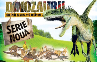 Noua colecţie de 15 dinozauri! Marţi, al treilea număr: Anchilozaur!